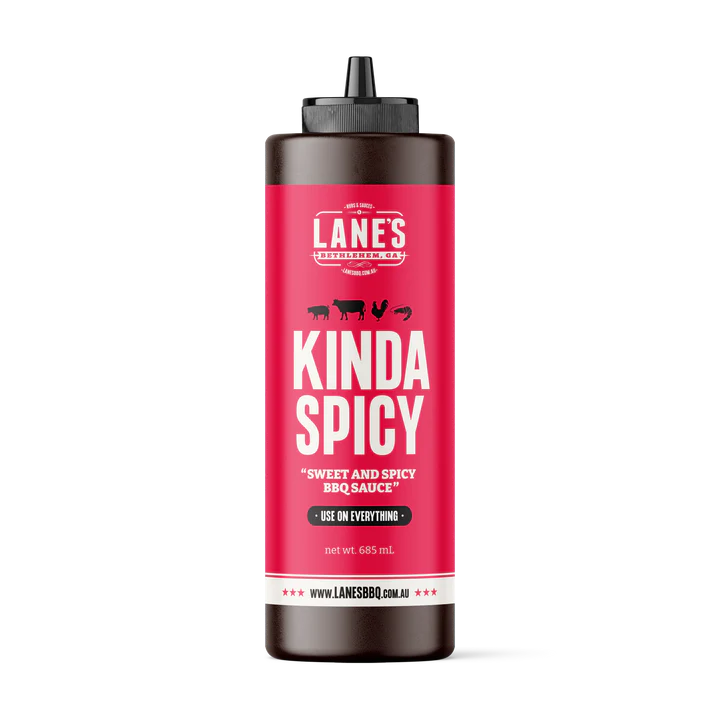 Lanes BBQ Kinda Spicy Sauce