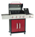 Landmann Triton 4.1 Bordeaux 4 Burner - Bonus Cover 1296160