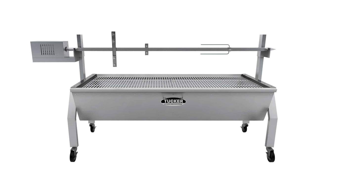 Tucker Flat Top Charcoal Spit