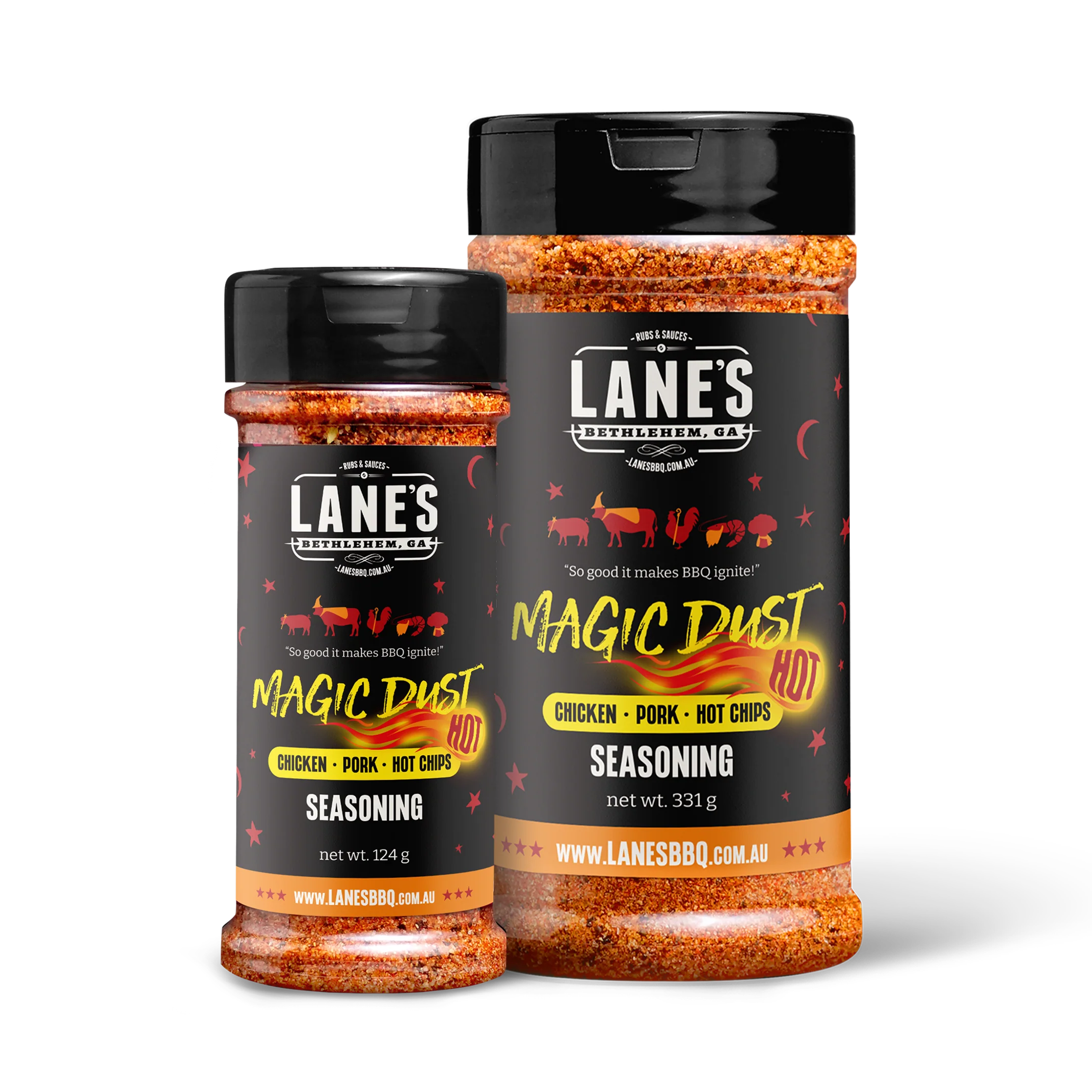 Lanes BBQ Magic Dust Hot Rub