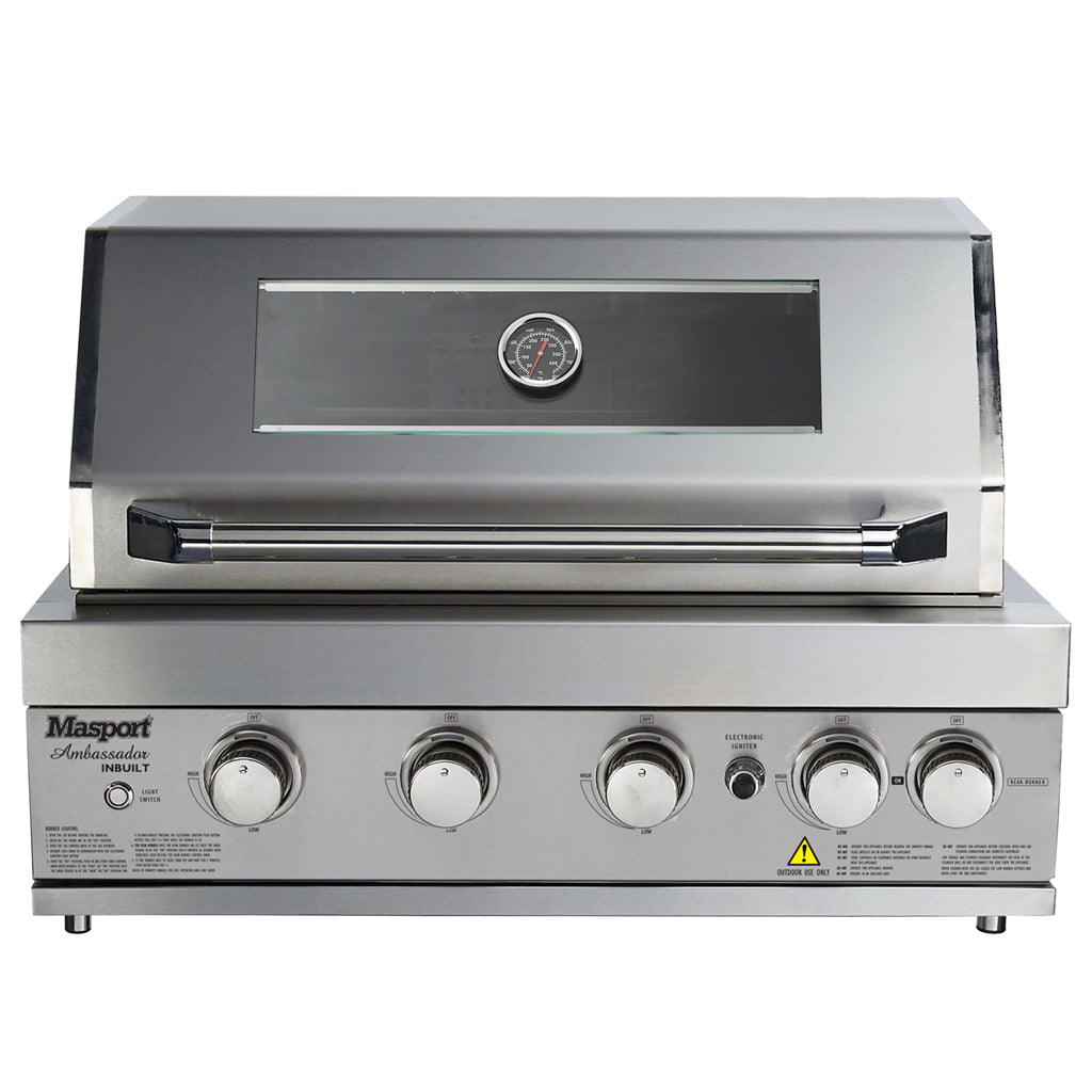 Masport Ambassador Inbuilt 4 Burner