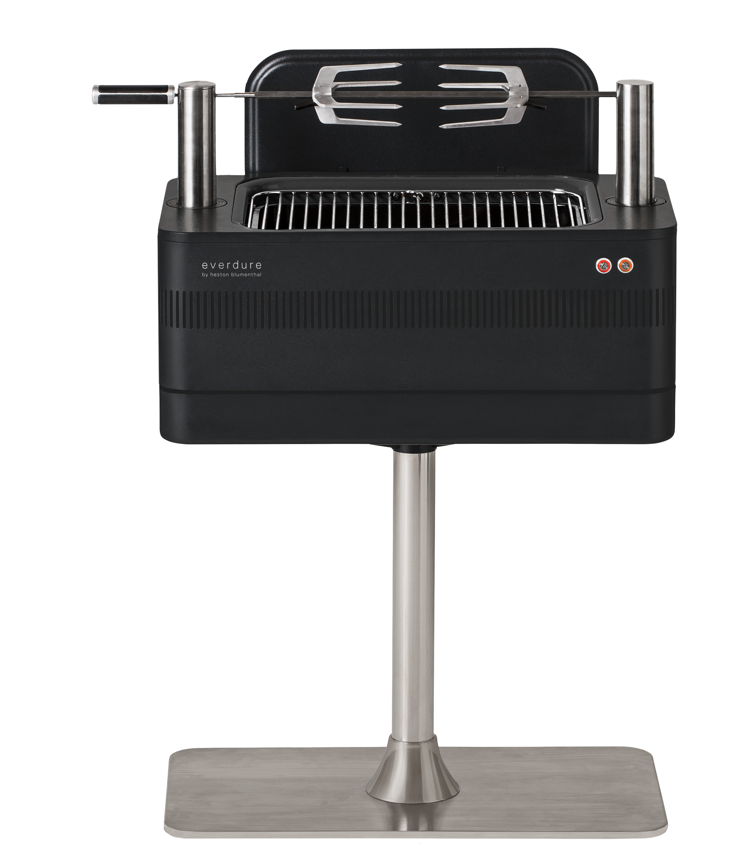 Fusion Charcoal Black BBQ Everdure by Heston Blumenthal - HBCE1BSB