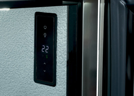 Napoleon 700 Series 38 Inch Built in and Bosston Double Door Alfresco Outdoor Fridge