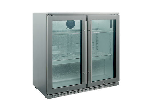 Tucker R Class V8 4 Burner Built In BBQ with Hood + Napoleon Double Door Alfresco Outdoor Fridge Package