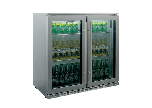 Napoleon 700 Series 38 Inch Built in and Bosston Double Door Alfresco Outdoor Fridge