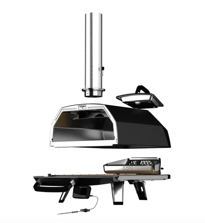 Ooni Karu 2 Pro Pizza Oven and Ooni Halo Core Mixer Foundry Black Bundle