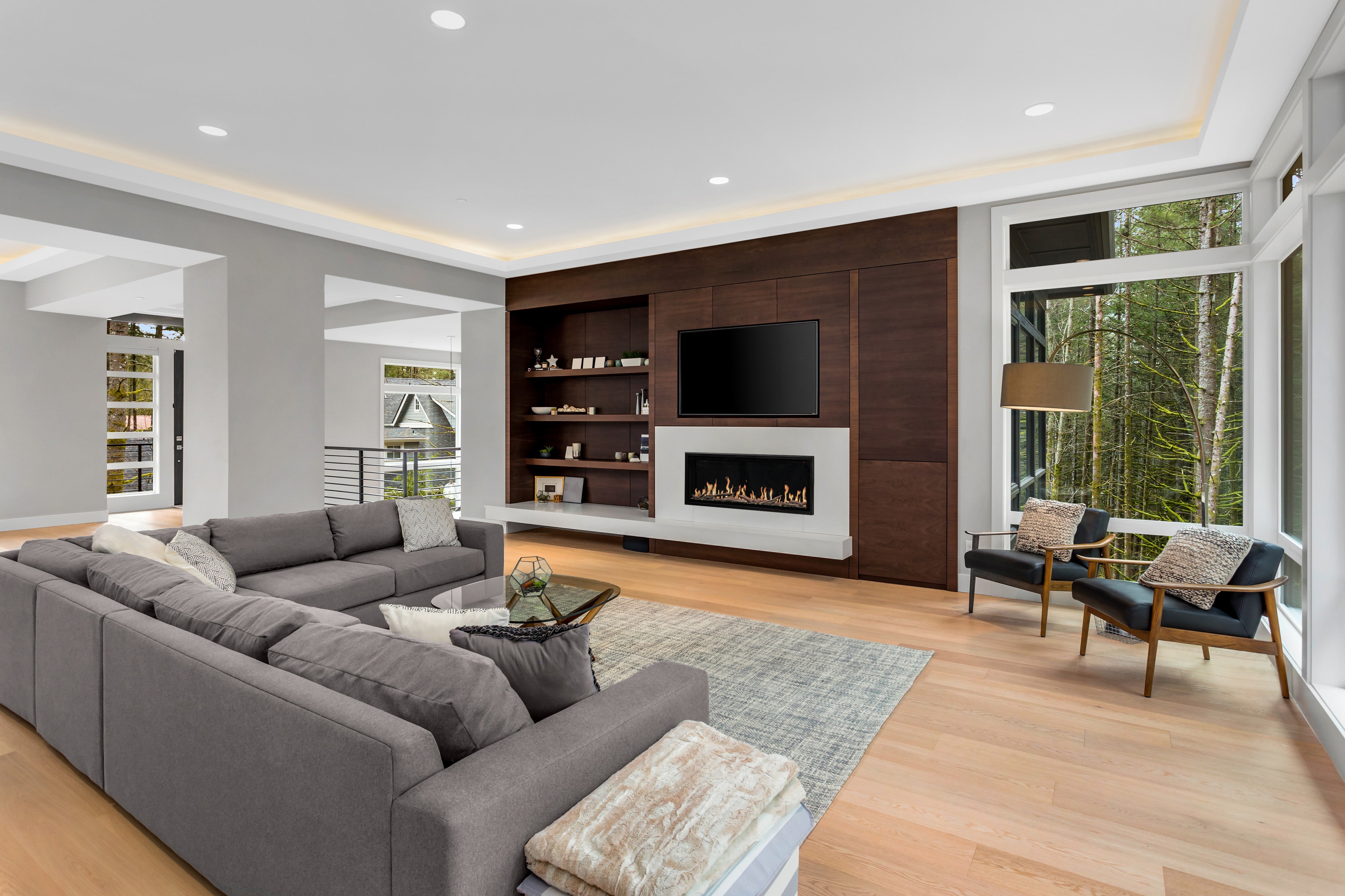 Modern Flames Orion 52" Slim Heliovision Fireplace (OR52-SLIM/AU) 
