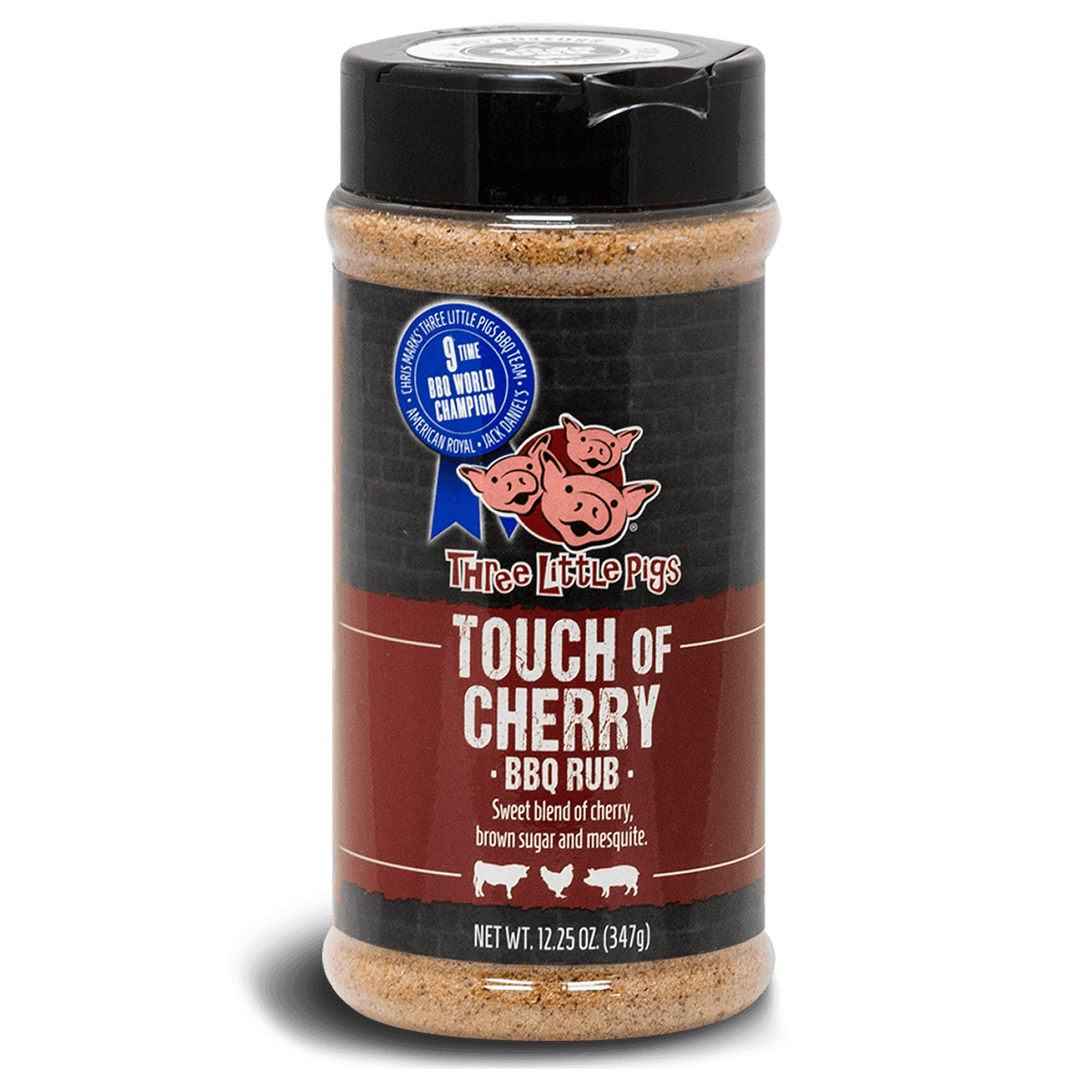 Three Little Pigs Touch of Cherry BBQ Rub - The BBQ King