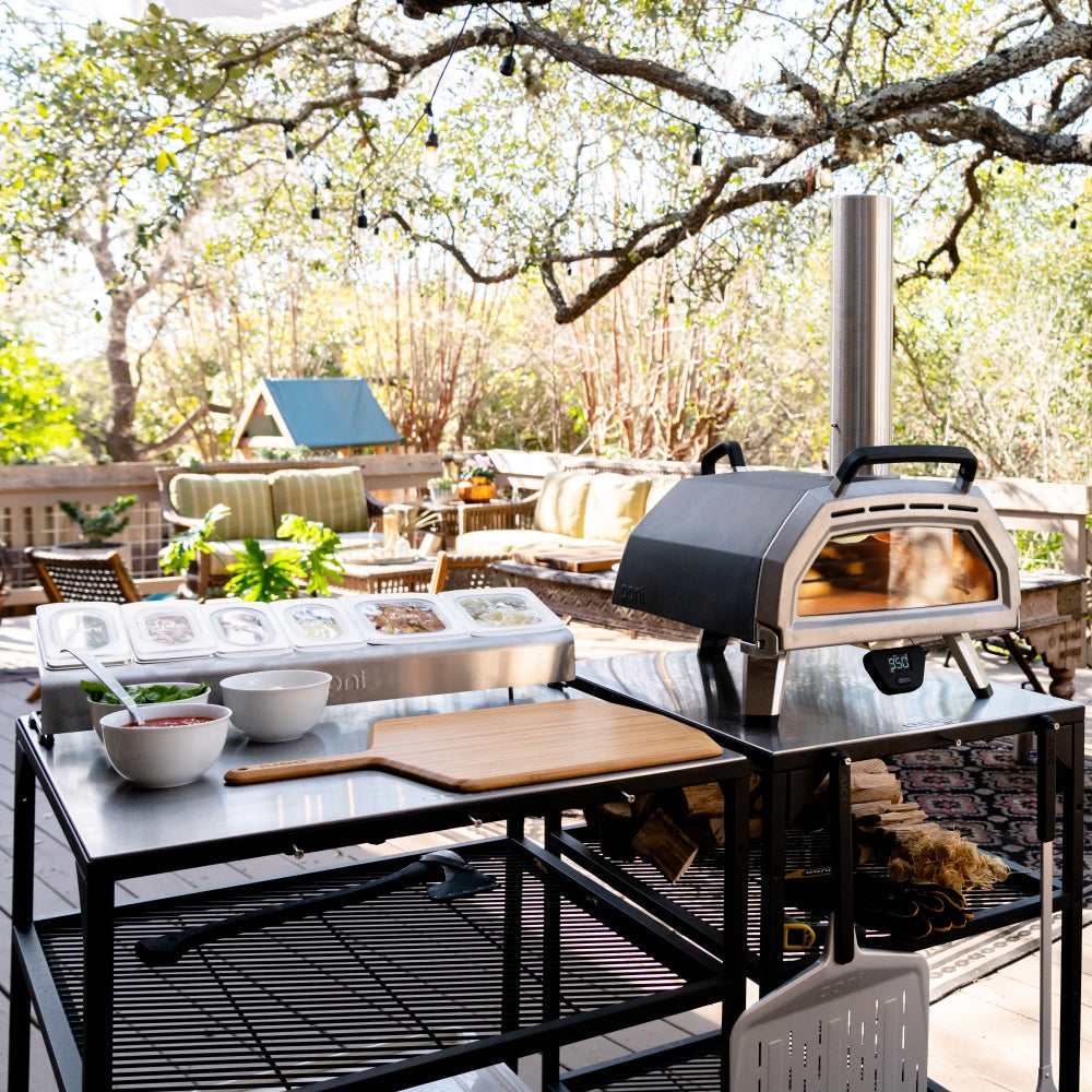 Ooni Karu 16 Inch Portable Wood and Charcoal Fired Outdoor Pizza Oven