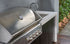 Crossray Premium Outdoor Kitchen 4 Burner BBQ, Double Door Cabinet & Double Door Fridge