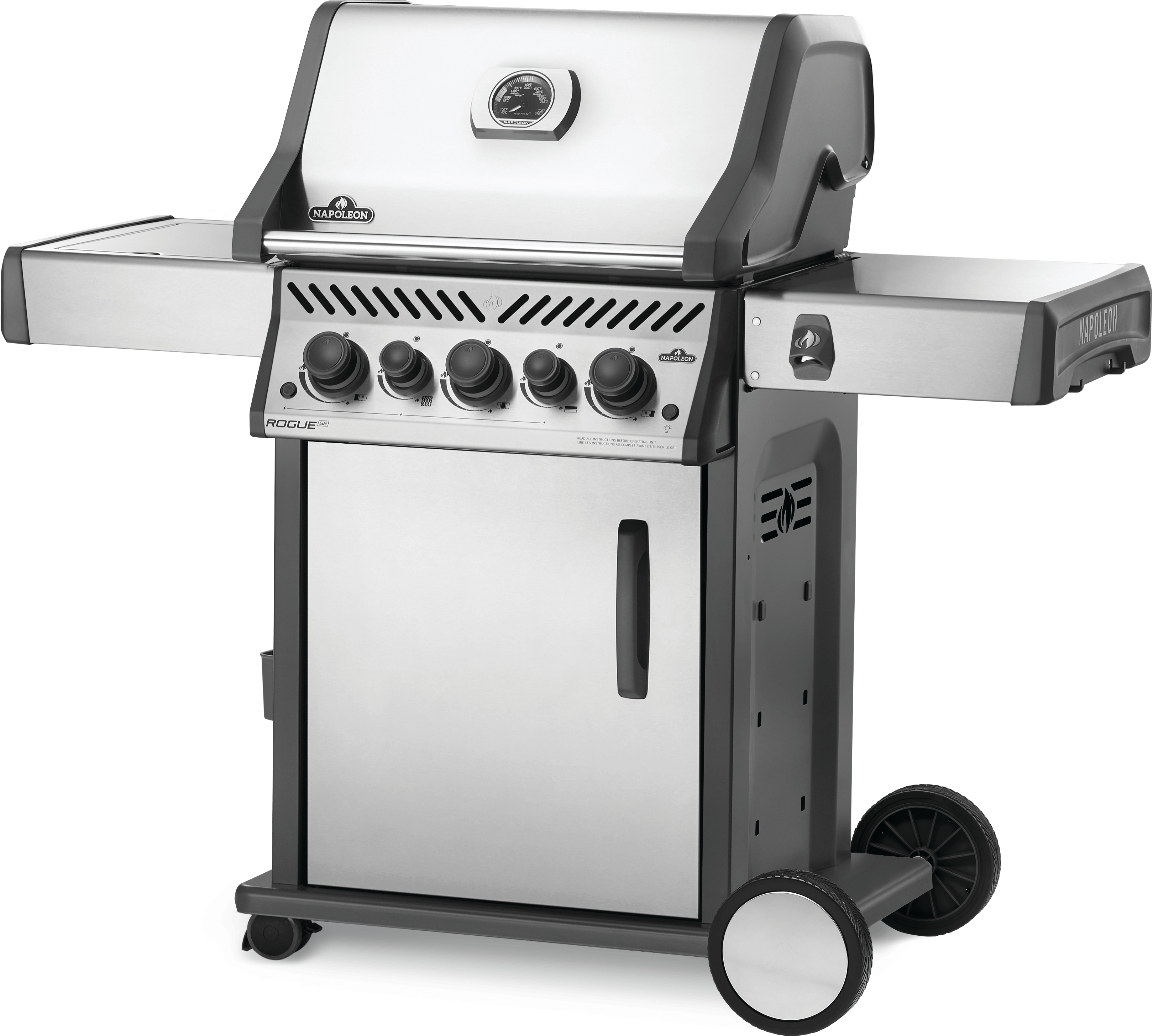 Napoleon Rogue RSE 425 3 Burner SS BBQ with Side Burner