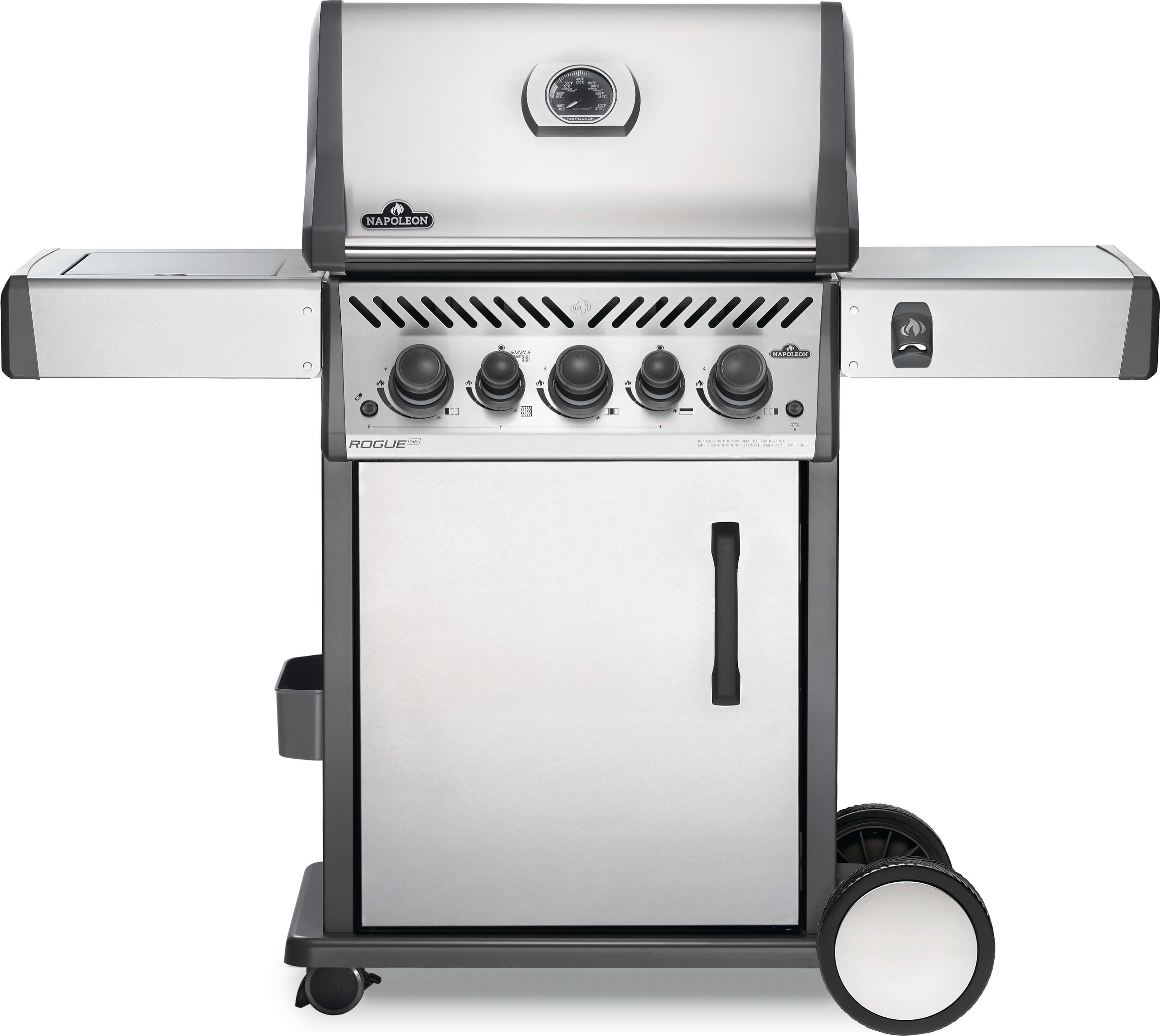 Napoleon Rogue RSE 425 3 Burner SS BBQ with Side Burner