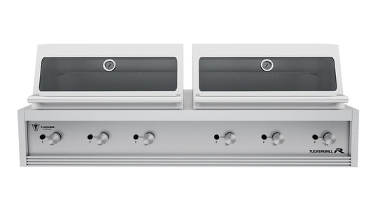 Tucker R Class V12 6 Burner Built In BBQ with Hood (TV12-5BBI-H) 