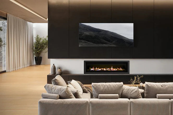 Real Flame Element 1200 MK2 Power Balanced Flue Gas Fireplace