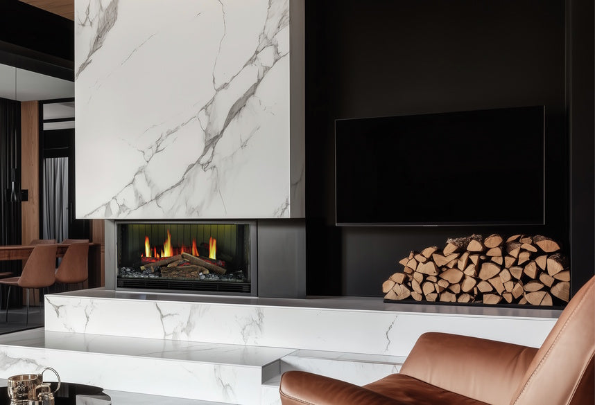 Real Flame Vista Single Sided Electric Fireplace