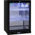 Rhino Night Club Commercial Multi Light Colored Black 1 Door Bar Fridge - SG1R-NC / SG1L-NC