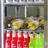 Rhino 148 Litre ENVY Heated Glass Single Door 316 Stainless Steel Outdoor Bar Fridge - ENV1-SS