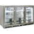 Rhino 388 Litre ENVY Heated Glass Triple Door 316 SS Outdoor Bar Fridge - ENV3H-SS