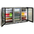 Rhino 388 Litre ENVY Heated Glass Triple Door 316 SS Outdoor Bar Fridge - ENV3H-SS