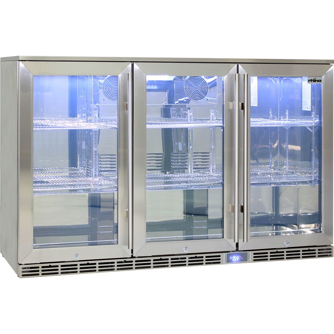 Rhino 3 Door Outdoor Beverage Centre - GSP3H-SS