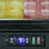 Rhino Black 1 Heated Glass Door Bar Fridge With Brand Parts And Low Energy Consumption - SG1L-B-HD / SG1R-B-HD