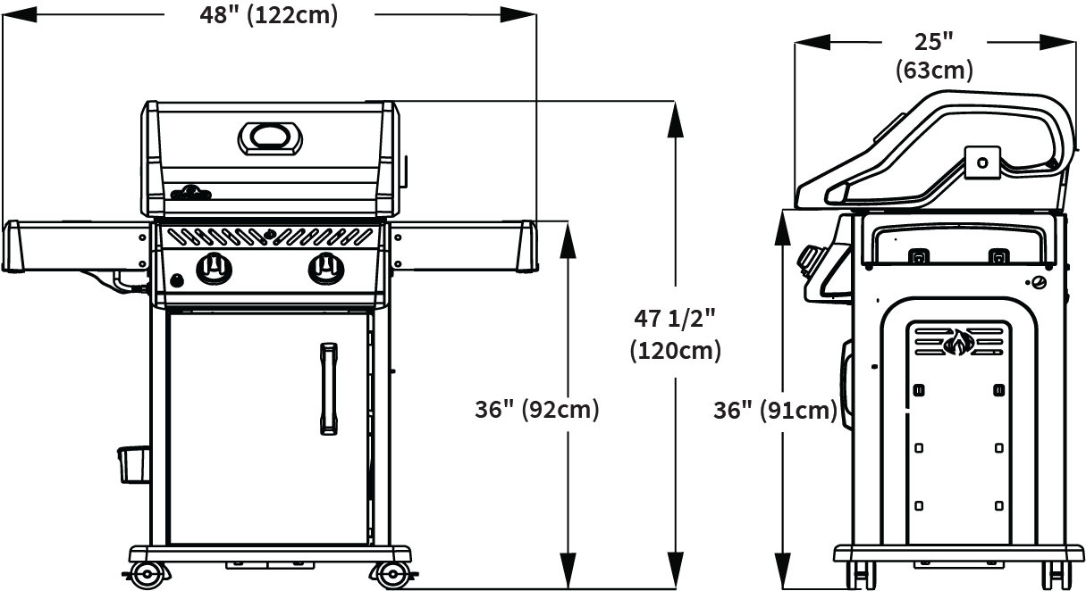 Napoleon Rogue 365 - 2 Burner BBQ