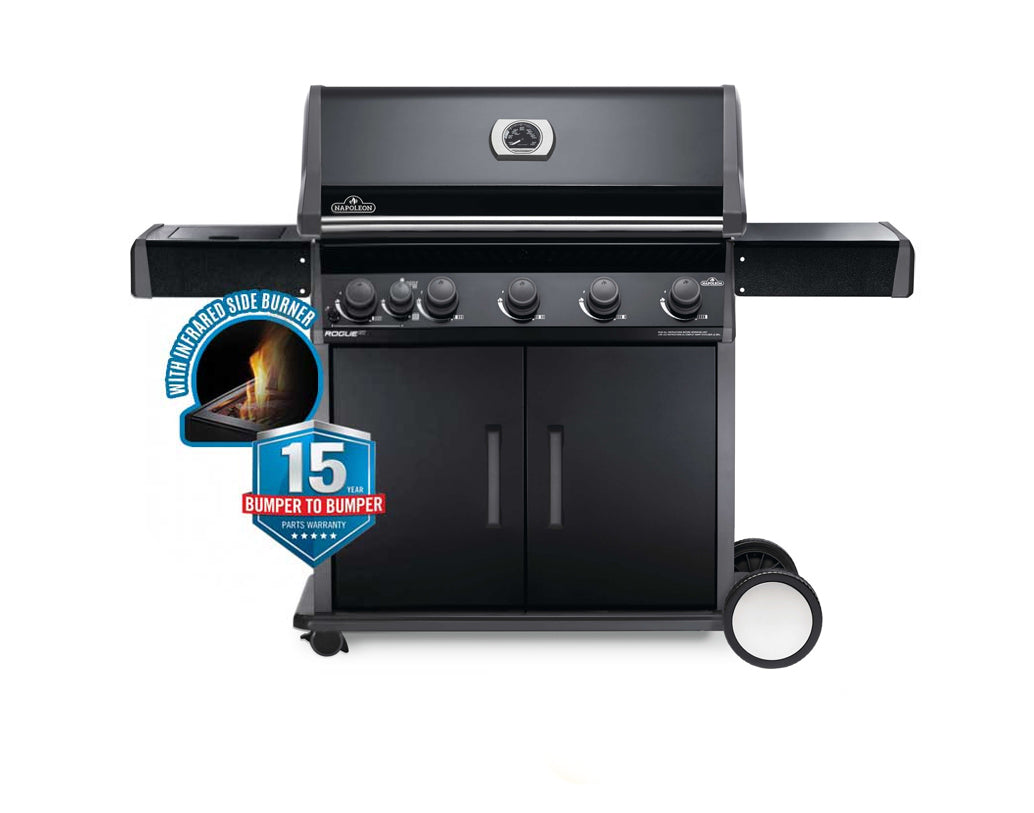 Rogue 5 Burner Black - Side Burner +- Side Burner - RXT625SIBPK-1-AU