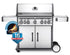 Rogue 5 Burner 304 SS - Side Burner + Rear Burner - RSE625RSBPSS-1-AU