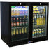 RHINO Night Club Commercial Multi Light Coloured Black Bar Fridge - SG2H-NC