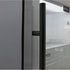 Schmick 118 Litre Heated Glass Single Door 304 Stainless Steel Bar Fridge with Left Hinge - SK118L-SS