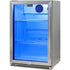 Schmick 118 Litre Heated Glass Single Door 304 Stainless Steel Bar Fridge with Left Hinge - SK118L-SS