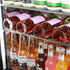 Schmick 164 Litre Single Heated Glass Door Stainless Steel Under Bench Bar Fridge - SK156-HD