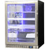 Schmick 164 Litre Single Heated Glass Door Stainless Steel Under Bench Bar Fridge - SK156-HD