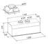 Sirius Undermount Rangehood - 1200mm Indoor/Outdoor Undermount Rangehood - SL920 FRESCO 1200