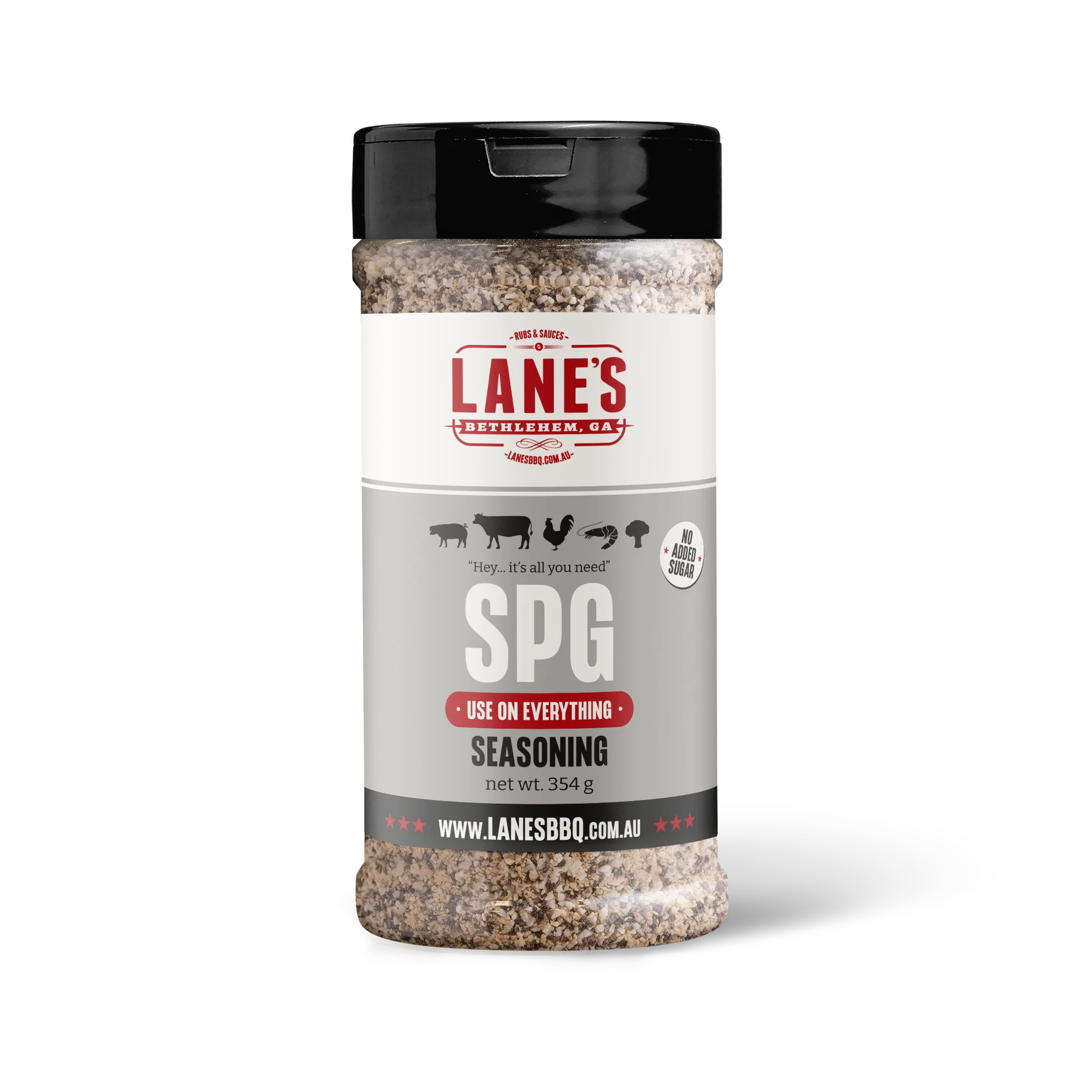 Lanes BBQ SPG (Salt, Pepper, Garlic) Rub