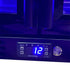Schmick Twin Door Quiet Running Low Height Black Triple Glazed Glass Door Bar Fridge -SK206-B