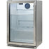 Schmick 118 Litre Heated Glass Single Door 304 Stainless Steel Bar Fridge with Left Hinge - SK118L-SS