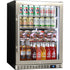 Schmick 164 Litre Single Heated Glass Door Stainless Steel Under Bench Bar Fridge - SK156-HD
