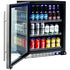 Schmick 132 Litre Single Glass Door Under Bench Bar Fridge - JC132B