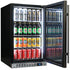 Schmick Quiet Running Front Venting Under Bench Heated Glass Door Bar Fridge Model - SK116L-B-HD / SK116R-B-HD