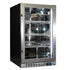 Schmick Quiet Running Front Venting Under Bench Black Glass Door Bar Fridge Heated Glass - SK126R-B-HD / SK126L-B-HD