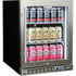 Schmick Quiet Running Front Venting Under Bench Heated Glass Door Bar Fridge - Model SK86R-HD