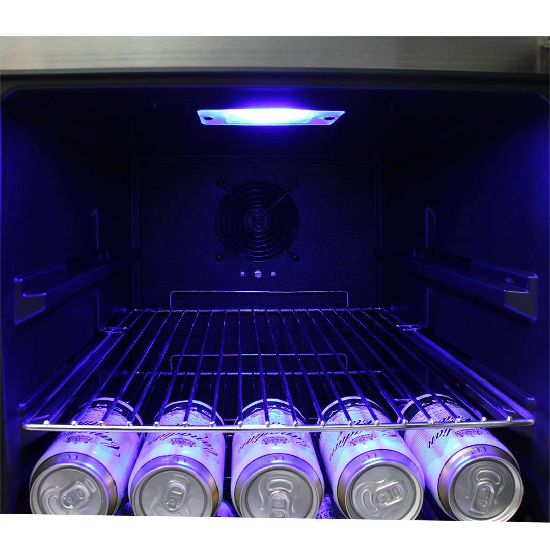 Schmick 190 Litre Twin Zone Alfresco Beer And Wine Bar Fridge - JC190-GG