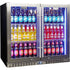 Beefeater Signature Proline 6 Burner BBQ with Hood and Side burner and Schmick 2 Door Bar Fridge