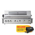 Smart Stainless Steel 6 Burner Built-In BBQ