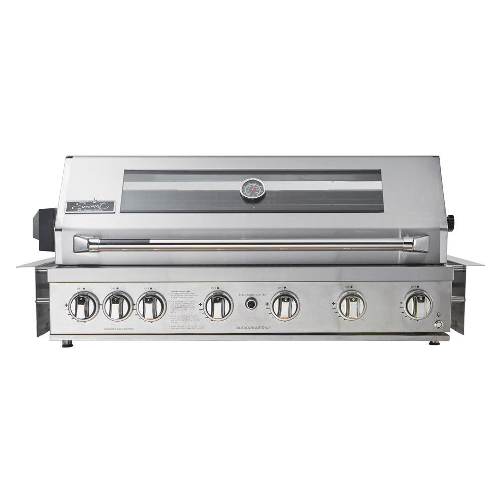 Smart 304 Stainless 6 Burner Built-In BBQ - 601WB-W