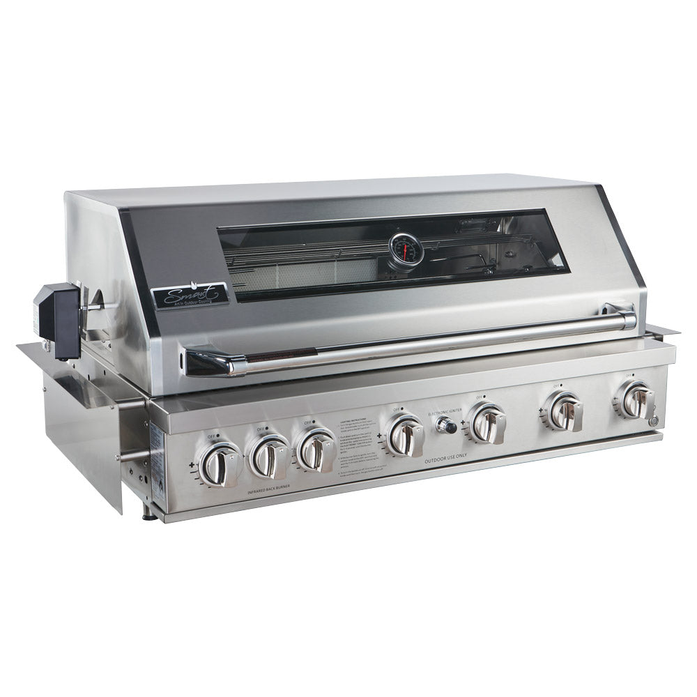Smart Stainless Steel 6 Burner Built-In BBQ