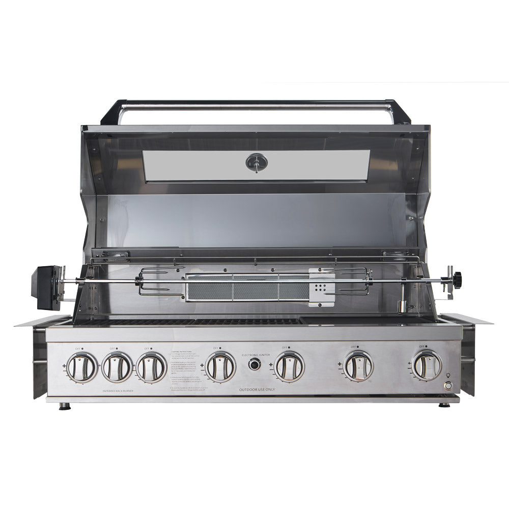 Smart Stainless Steel 6 Burner Built-In BBQ