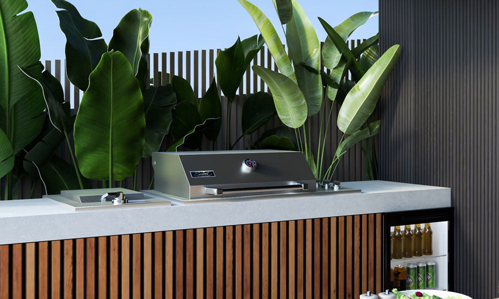 Smart 4-Burner Drop-In Gas BBQ With Slimline Hood in Stainless Steel (4000DG-SL-SS)