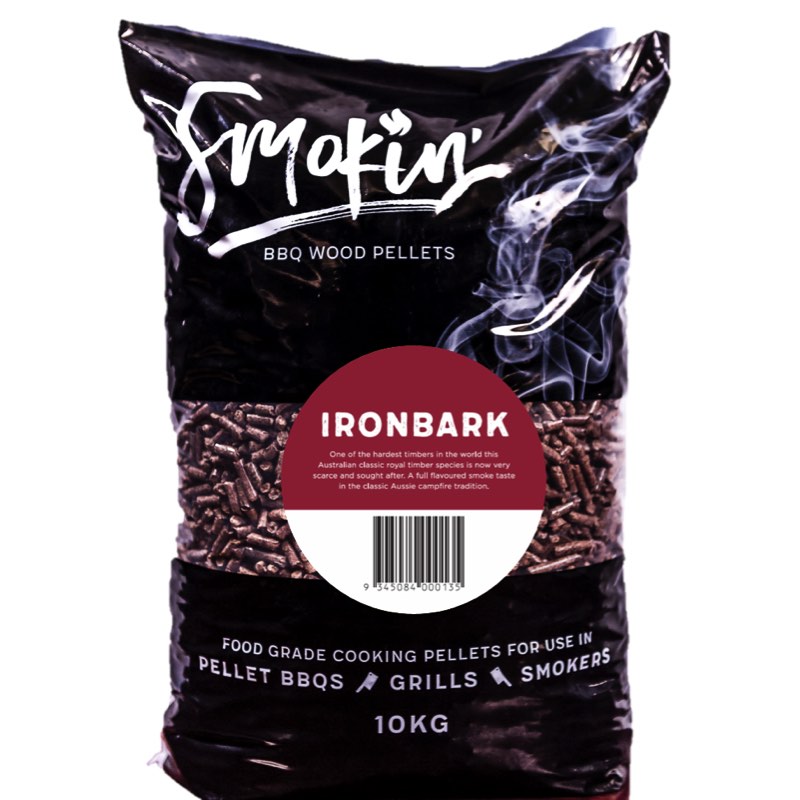 Smokin' Ironbark BBQ Pellets - SPIB